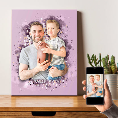 POC™ Personalized Family & Couple Portrait - Pet on Canvas