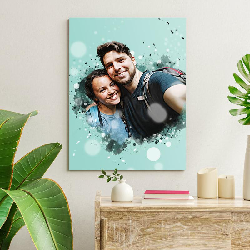 POC™ Personalized Family & Couple Portrait - Pet on Canvas